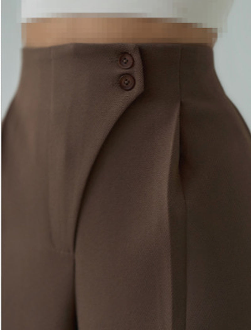 Women's Casual Straight-Leg Trousers