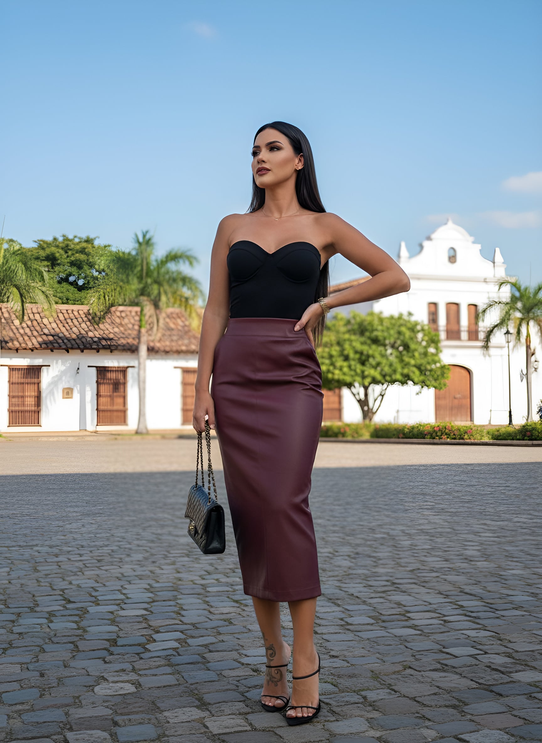 Women's Casual Fashion Pocket Skirt for Parties