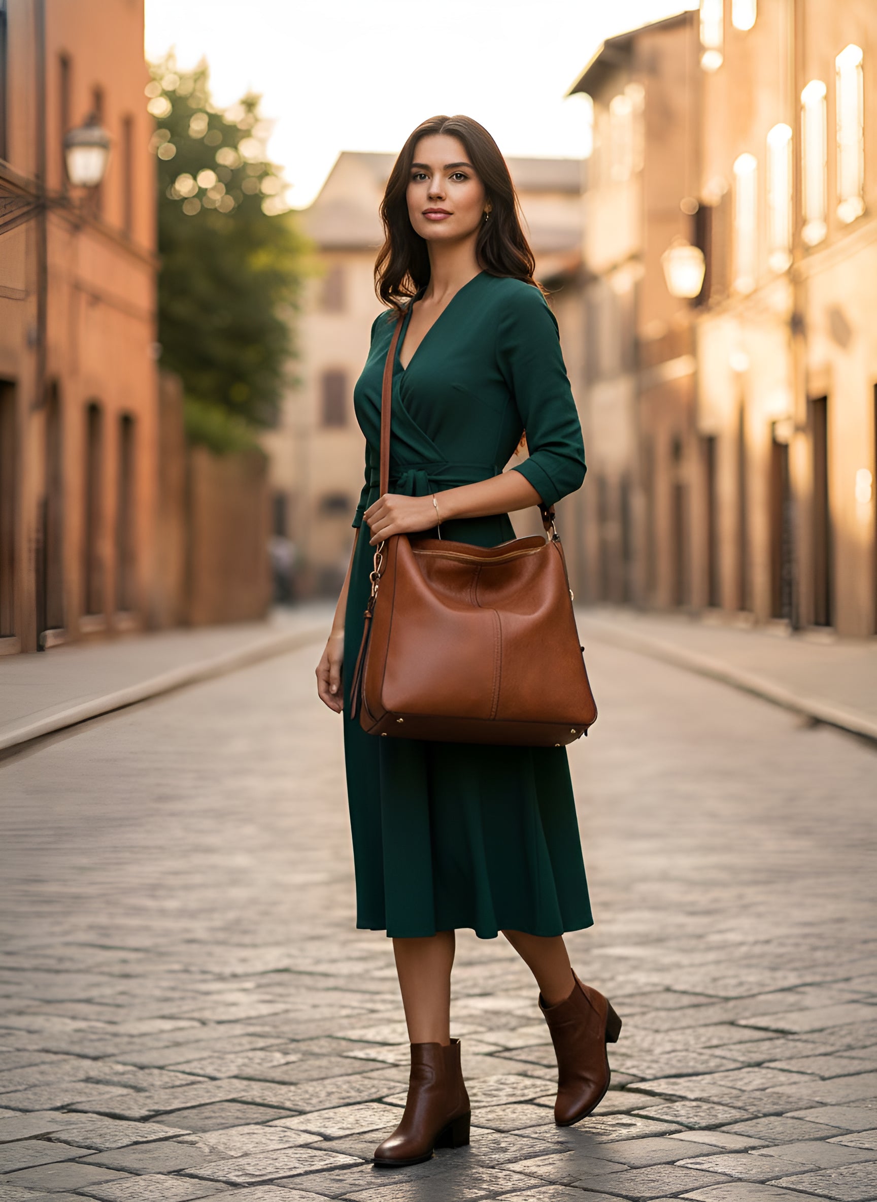 Women's High Capacity Hobo Bags - Fashionable Commuting Crossbody Shoulder Bags and Shopping Totes