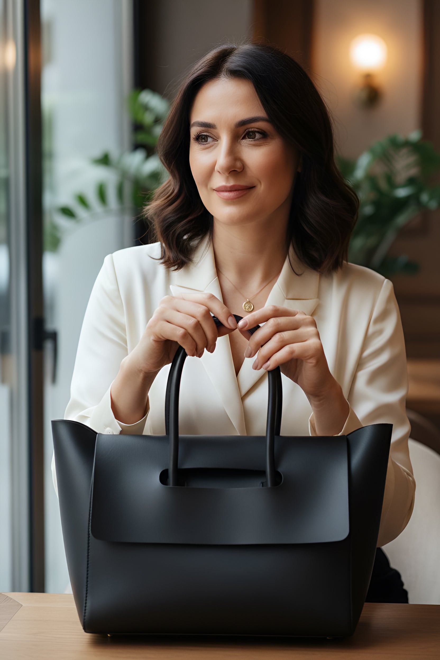 Elegant Women's Shoulder Bags - Spacious Retro Tote in Solid Colors by Renowned Brand, Premium Quality Handbags