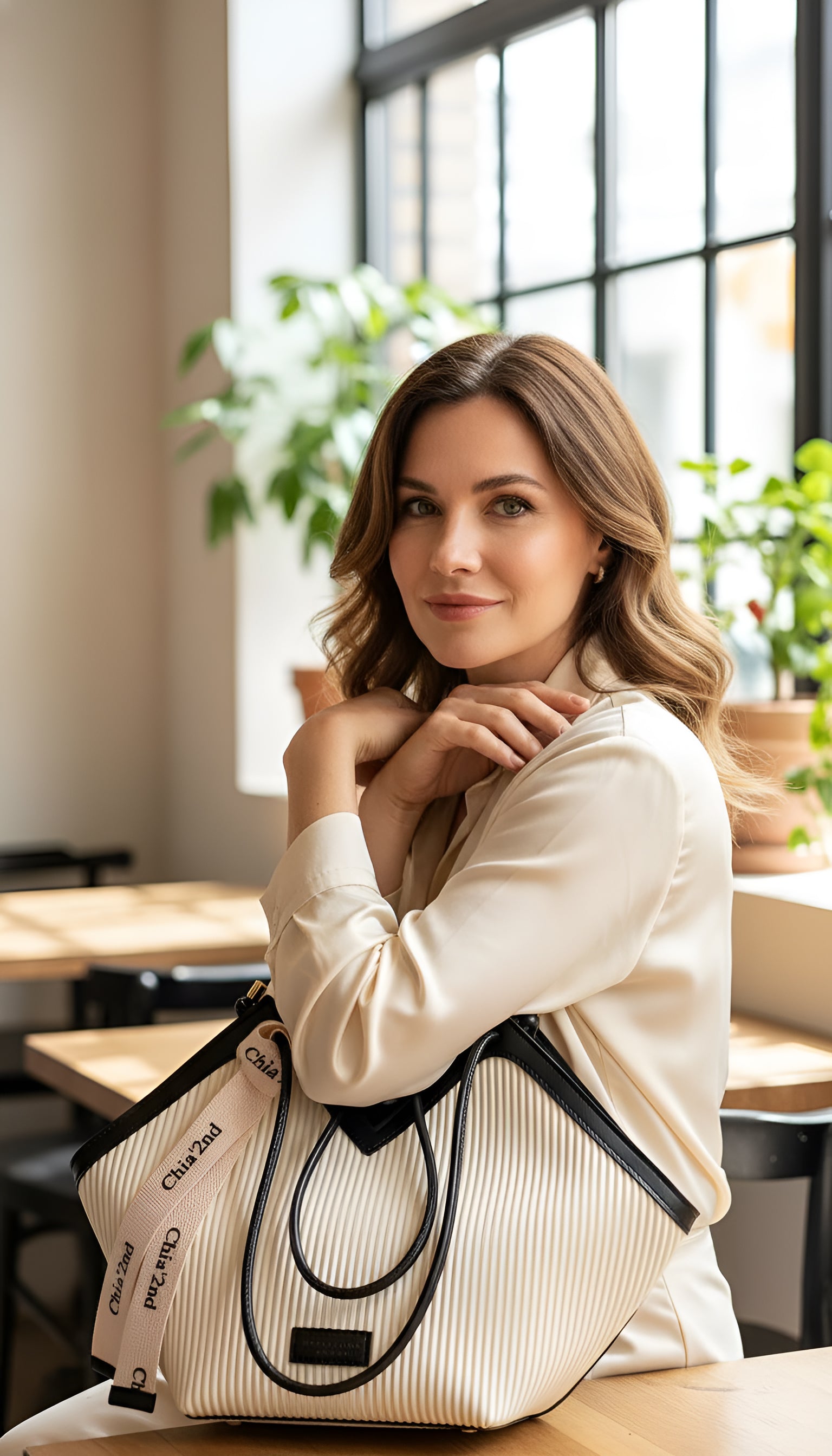 Korean-Inspired Oversized Women's Canvas Tote Bag - Versatile Commuter Shoulder Bag for Students