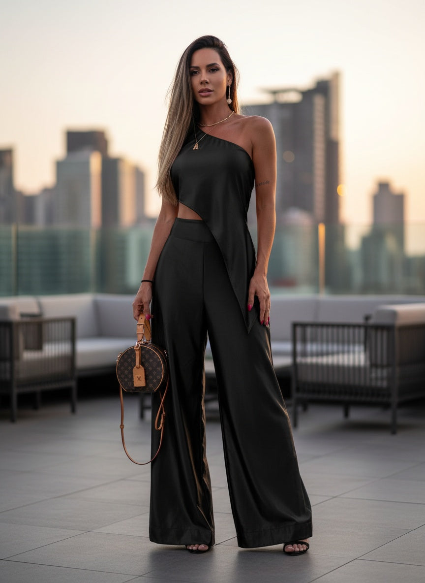 Casual Loose Pockets Women'S Two-Piece Suit

Product Description:
Elevate your casual wardrobe with our Casual Loose Pockets Women's Two-Piece Suit, a perfect blend of comfort and style. This versatile set, available in an array of colors including wine red, black, rose red, dark green, dark blue, and apricot, is designed for effortless wear whether you're heading to brunch with friends or enjoying a relaxing day at home. The sleeveless top features a trendy zipper detail, while the loose-fitting pants prov