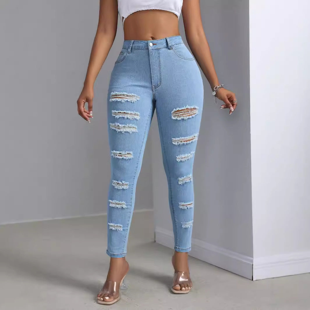 Women’s Distressed Fashion Jeans
