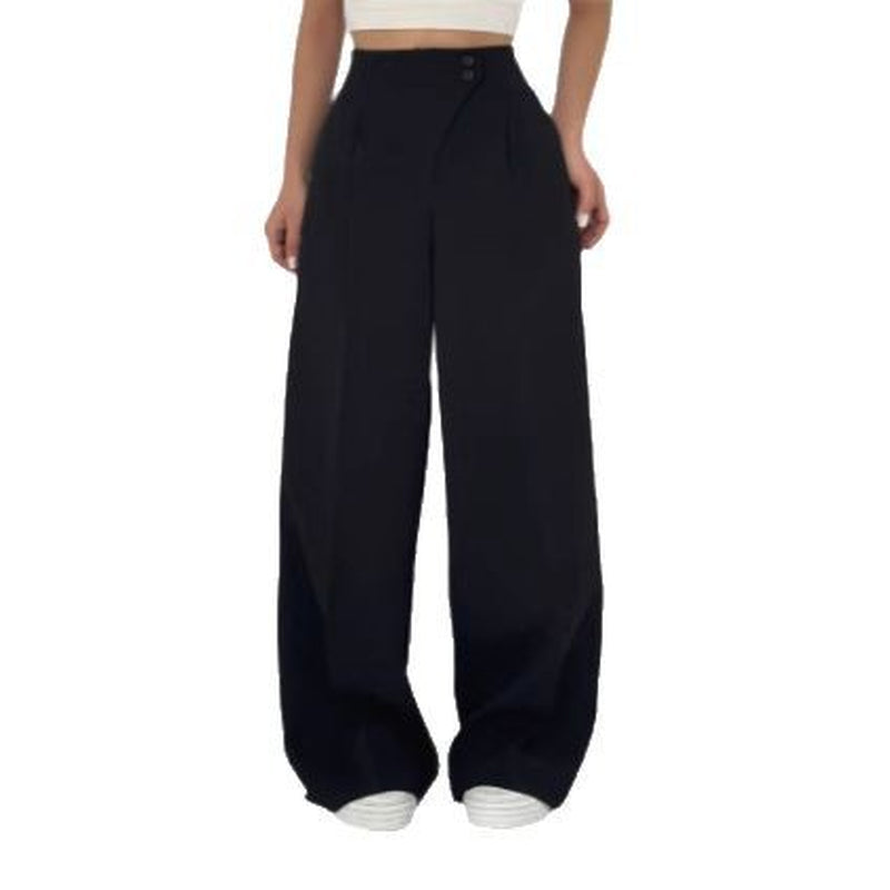Women's Casual Straight-Leg Trousers