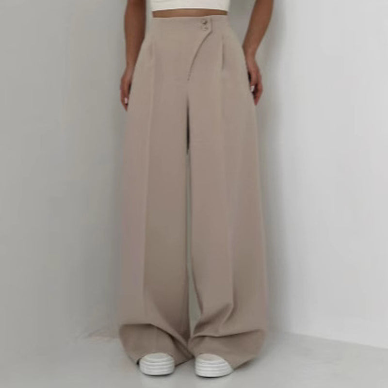 Women's Casual Straight-Leg Trousers
