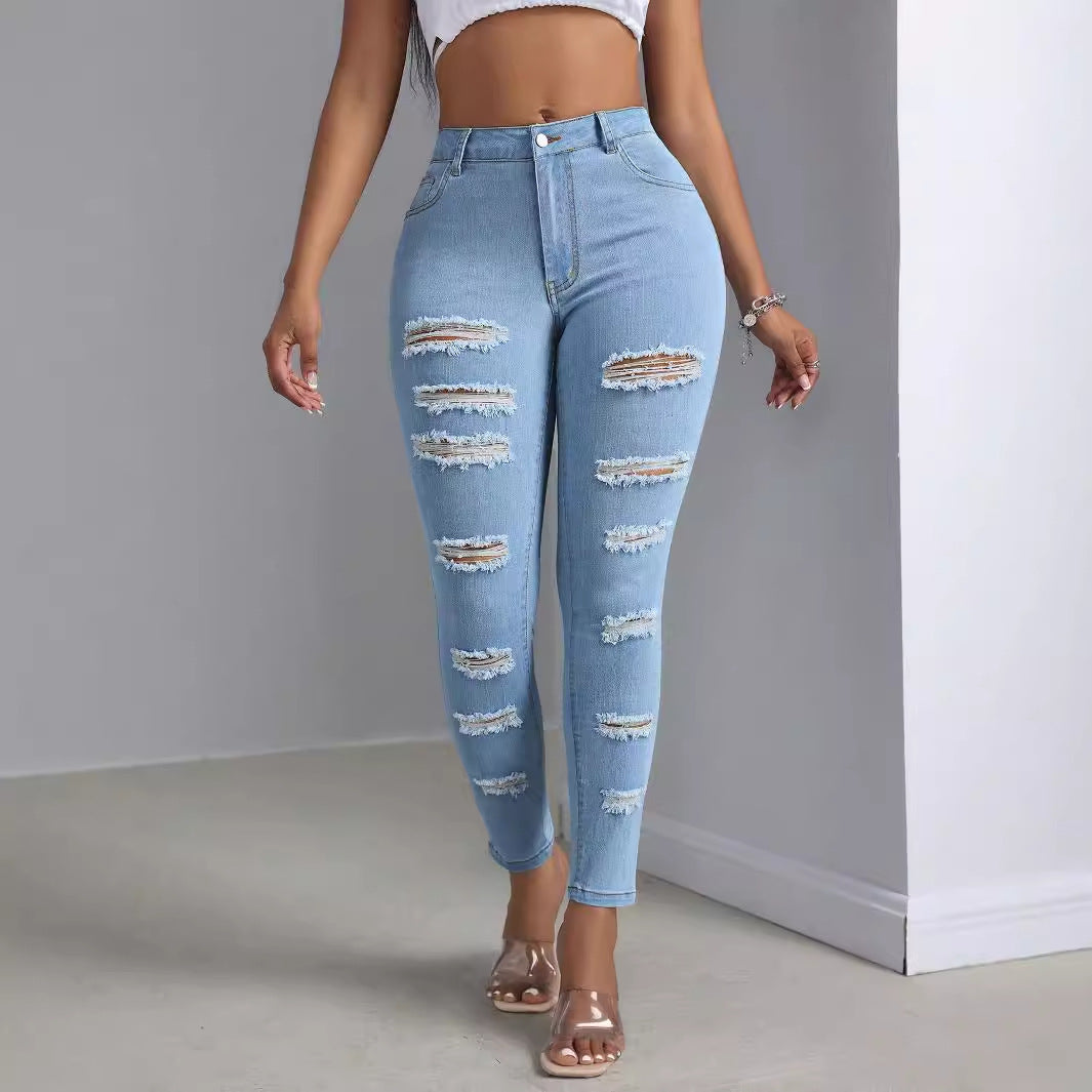 Women’s Distressed Fashion Jeans