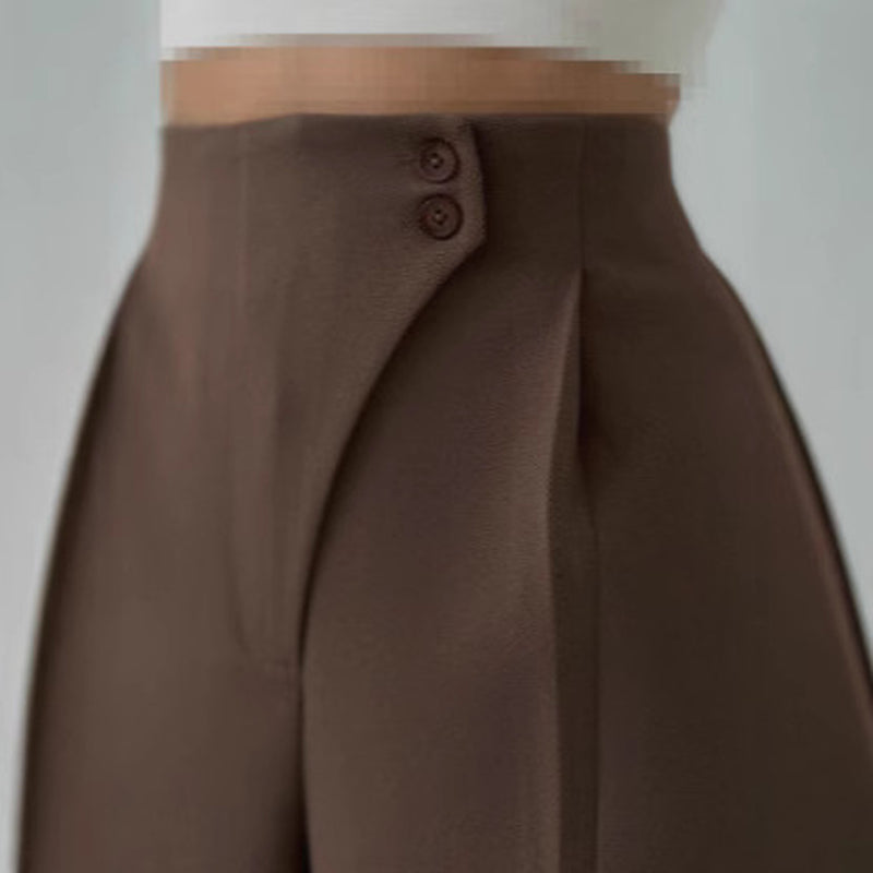 Women's Casual Straight-Leg Trousers