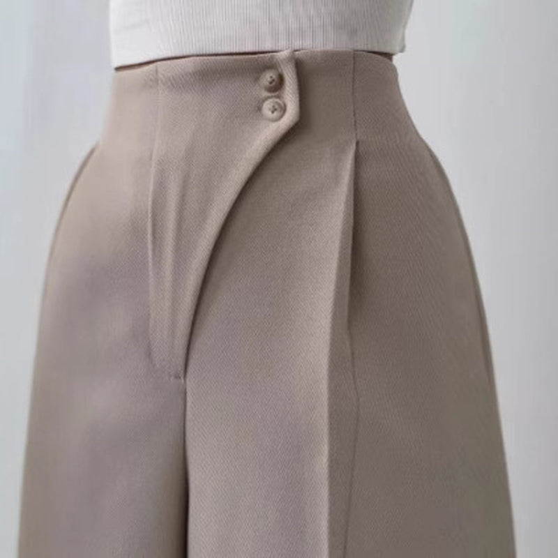 Women's Casual Straight-Leg Trousers